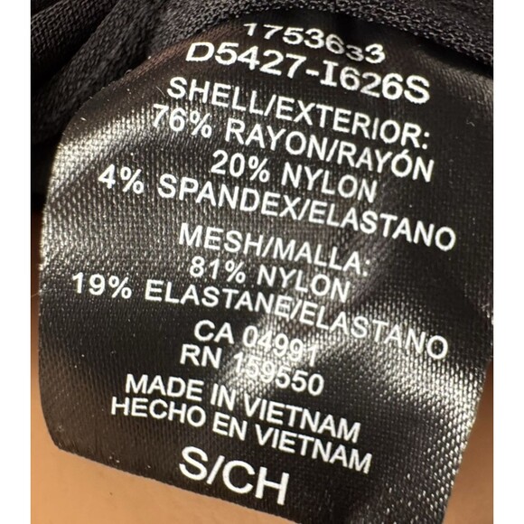 Hilary Radley Womens Size Small Black Mid Rise Tummy Control Pants Chino Slacks - Picture 8 of 12